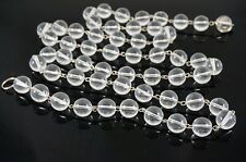 WHOLESALE -Lot of 6 3FT SMOOTH ROUND BEAD Chandelier Crystal Chain Wedding Decor picture