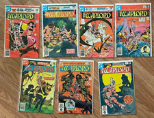 The Warlord #37-39, 42, 45-47 -**SEVEN COMIC LOT**  -DC Comics- 1980 picture