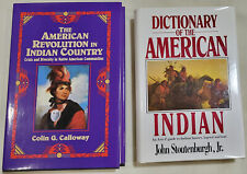 Lot of 2 * Dictionary of American Indian * American Revolution in Indian Country picture
