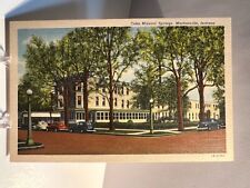 Martinsville IN-Indiana, Cohn Mineral Springs, Postcard Excellent Condition picture