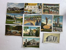 Vintage (Lot of 11) Massachusetts Postcard 1910-1970 Mohawk Trail Boston Hyannis picture
