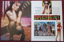 Magazine Photo Article, 8-Page Pinup Clipping ~ GERI HALLIWELL GINGER SPICE Girl picture