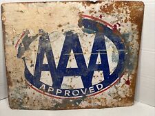 AAA Approved Double Sided Metal Sign 24”x30” picture