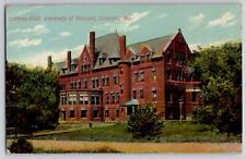 Lathrop Hall University of Missouri Columbia MO Vtg Antique Postcard 1910 picture