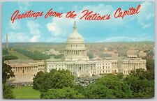 Washington DC Vintage Postcard US Capitol picture