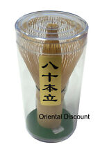 Japanese 80 Prong Matcha Tea Ceremony Bamboo Whisk Chasen Brush, Made in Japan picture
