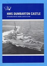 HMS Dumbarton Castle P265 Offshore Patrol Vessel Welcome Aboard Two Inside Pages picture