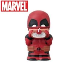Ensky Marvel Comics Deadpool Soft Vinyl Finger Puppet Mascot Toy Figure D Eating picture