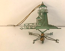 Copper Mermaid ~ Brant Point Lighthouse ~ Weathervane Verdigris Hanging Ornament picture
