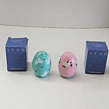 Avon The Gift Collection Tealight Easter Egg Fragrance Candles 1-Bunny & 1-Sheep picture