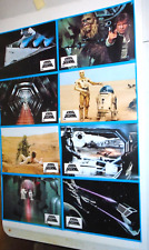 FLAT STAR WARS A NEW HOPE GERMAN LOBBY CARDS HAN SOLO CHEWBACCA DARTH VADER R2D2 picture