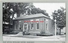 WI, Richland Center, Wisconsin, Post Office Building, Wayne Paper Box No H224 picture