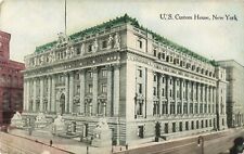 New York City NY, US Custom House Building, Vintage Postcard picture