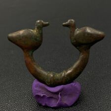 OLD Beautiful bronze ring with Bird  facing boat side from Afghanistan picture