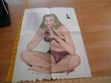 The Esquire girl 1940s pin-up Al Moore 13x18