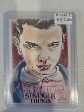 Topps Stranger Things Season 1 Sketch Card Eleven Jennifer Allyn Artist Return picture