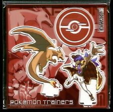 [NEW] Leon & Charizard Japanese Pokemon Trainers Acrylic Figure Stand picture