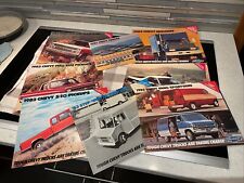 1983 Chevrolet Trucks Sales Brochure Collection 10 Pieces Original  picture