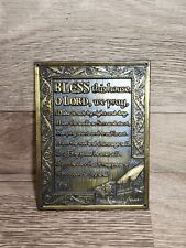 Vintage Brass Home Blessing  Small 4