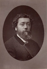 French Artist Jules Breton antique 1880s photoglypty photograph picture