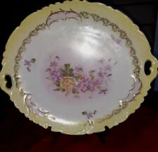 Antq CT Carl Tielsch Double Handled Cake Plate 10