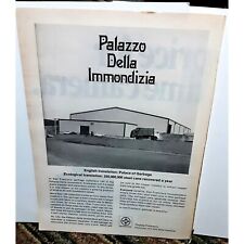1972 American Iron Steel Palace Of Garbage Print Ad vintage 70s picture