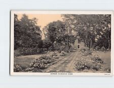 Postcard Garden in Rear of Home My Old Kentucky Home Bardstown KY USA picture