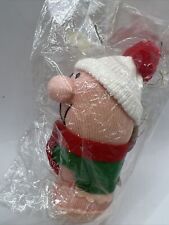 NOS 1980's ZIGGY Vintage Christmas is Sharing Plush Tree Ornament Tom Wilson  picture