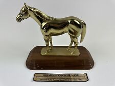 Vintage AQHA America Quarter Horse Trophy Champion Amateur Mare 1985 Montana picture