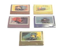 VINTAGE KENWORTH SET OF 5 MATCHBOOKS FULL BOOKS PRE-OWNED  picture