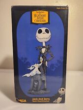 NECA 2004 Nightmare Before Christmas Jack And Zero Resin Head Knocker Used picture
