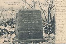 MORRISTOWN NJ - Fort Nonsense Monument Postcard - udb - 1907 picture