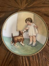 THE REWARD Plate A Child's Best Friend Bessie Pease Gutman Hamilton Puppy #2  picture