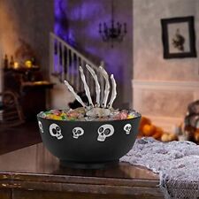 ANIMATED CANDY BOWL WITH SKELETON HAND GEMMY INDUSTRIES NEW FOR 2023 picture