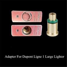 Brass copper Gas refill adapter for S.T Dupont yellow red green blue caps picture