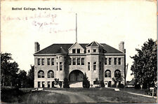 Vtg 1910s Bethel College Newton Kansas KS Postcard picture