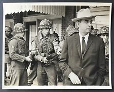 Edwin Walker 1962 Led Away By Troops Historic Type 2 Original Photo By P. Fisher picture
