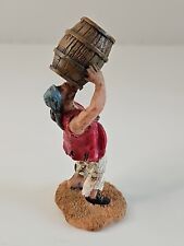 Lemax Spooky Town Collection A Pirate's Life Figurine Halloween Drinking Barrel picture