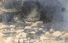 1910 RPPC Mount Wilson CA West Fork Brook Stream Real Photo Postcard Rare picture