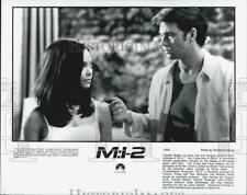 2000 Press Photo Tom Cruise as Ethan Hunt, Thandie Newton in 