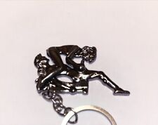 Vintage Risque Adult Naughty Key Chain Man & Woman Sex, Nasty Novelty XXX Motion picture