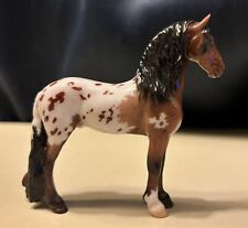 Breyer Breyerfest 2023 Stablemate Buggy Bay Roan Appaloosa Django Mold Horse picture