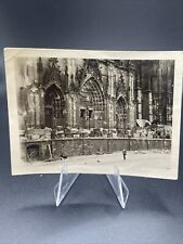 WWII Battle Damage Cologne Cathedral Photo picture
