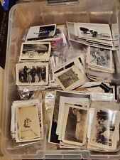 Lot 100 RANDOM Vintage BLACK & WHITE FOUND PHOTOS Old Snapshots Antique GRAB BAG picture