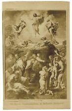 Transfiguration by Raphael Vatican Museum Painting Late 1800s Albumen Print Rome picture