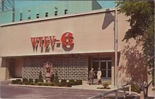 New Bedford, MA: WTEV Channel 6 TV Station - vintage Massachusetts Postcard picture