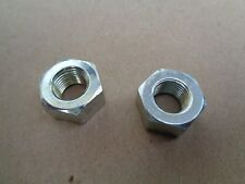 SCHWINN KRATE STINGRAY BICYCLE  AXLE NUTS HARDWARE-PAIR * FRONT & REAR picture