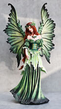 Ebros Amy Brown Large Lady of The Forest Green Tribal Fairy Figurine 19.5