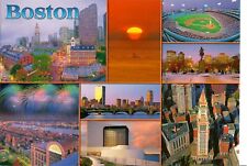 NEW Postcard Boston multi-view 4x6 Massachusetts Postcrossing Unposted  picture