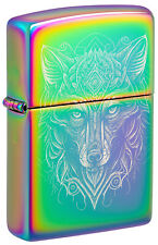 Zippo Mystic Wolf Design Multi Color Windproof Lighter, 46176 picture